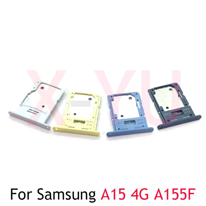 

10PCS For Samsung Galaxy A15 5G A156 4G A155 SIM Card Tray Slot Holder Adapter Socket Repair Parts