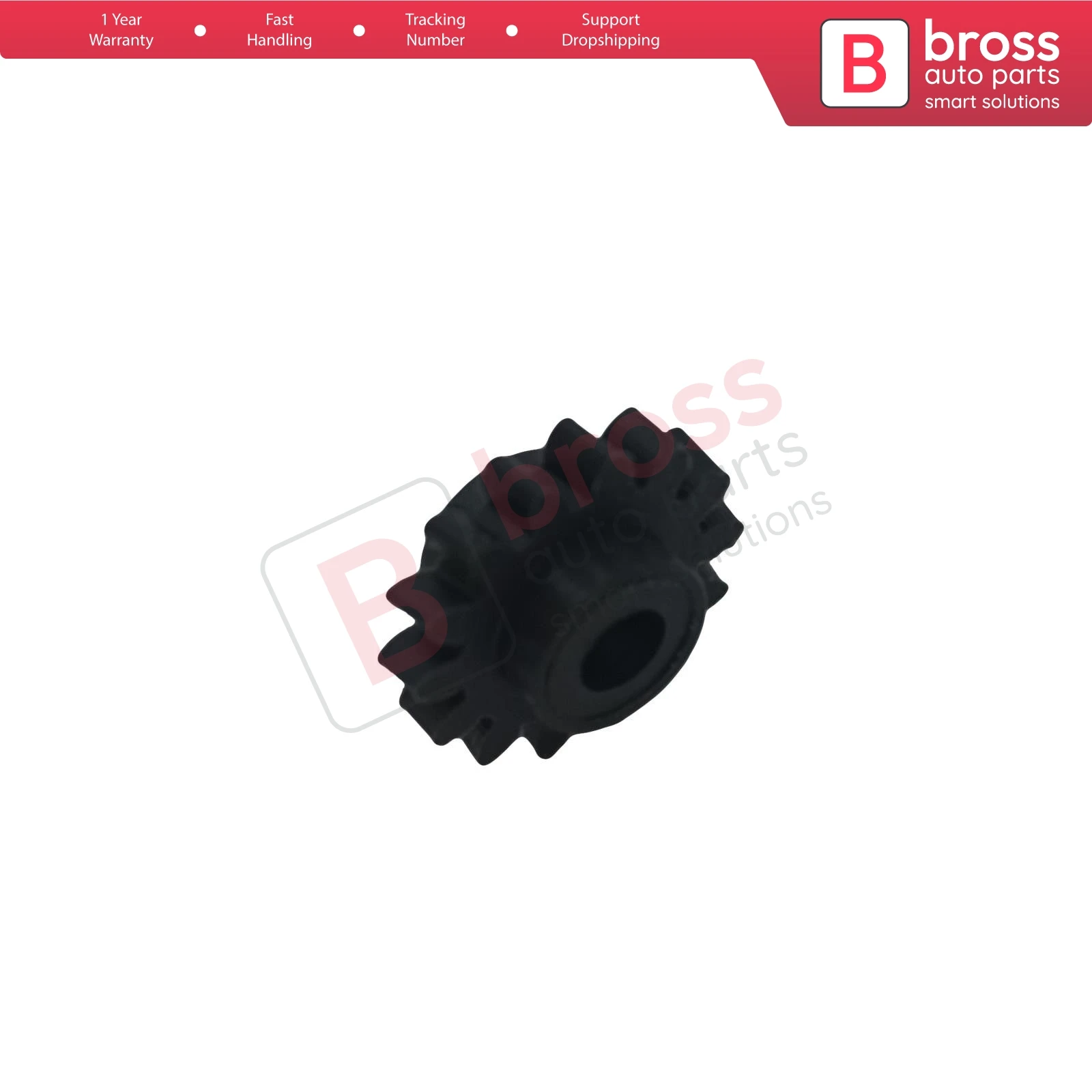 Bross BGE600 Speedometer Kilometer Gear for Mercedes Opel. Outer Diameter: 11.15mm, Hole Diameter: 3 mm Teeth Number: 14