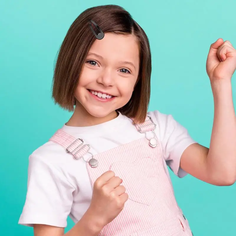【SSummer10】20/40 Stück schwarze 2-Zoll-Haarspangen aus Metall – dekorative Haarspangen als Accessoire für Erwachsene und Kinder【SS】 – Detail 8