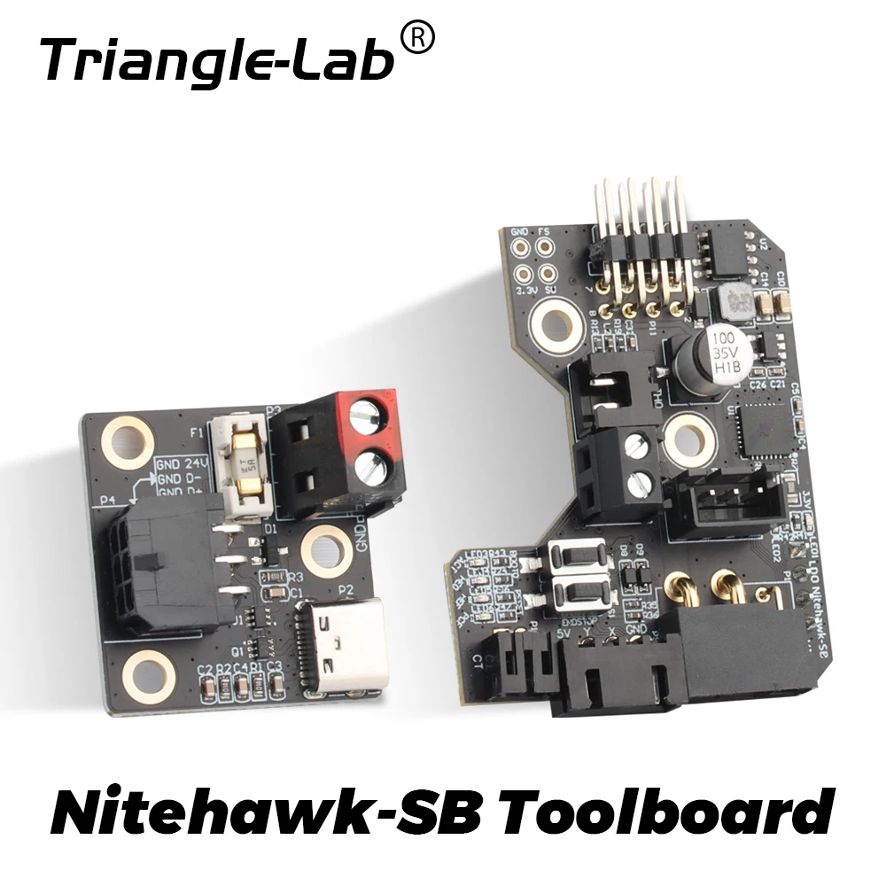 

Плата инструментов Trianglelab Nitehawk LDO с приводом RP2040 MCU TMC2209, акселерометром ADXL345 и USB-портом, стальная горелка Voron