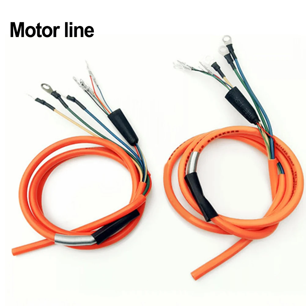 Ebike Motor Cable Brushless DC Motor Hall+Phase Wire Pure Copper Hall Sensor Wire Electric Bicycle Accessories