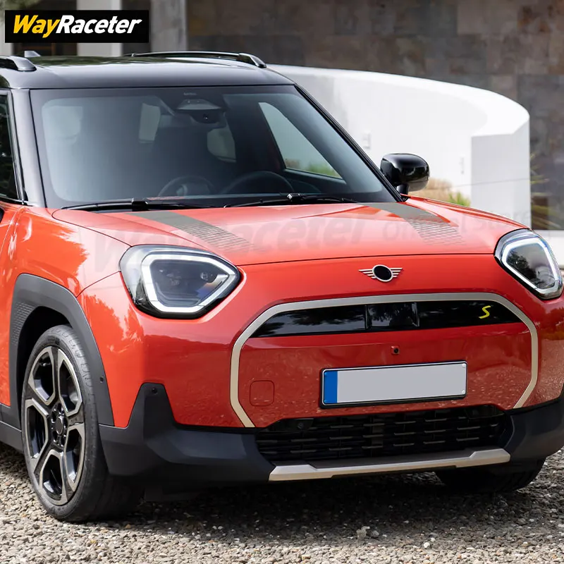 Edition John Cooper Works Trim Graphics Vinyl Decal Hood Bonnet Stripes Sticker For MINI Aceman JCW J05 2024 2025 Accessories