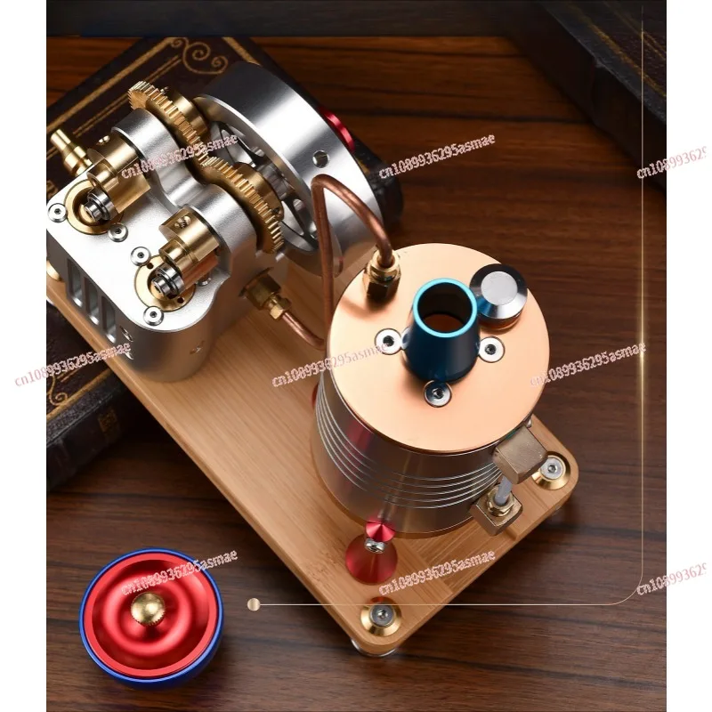 

Functional Vintage Steam Engine Model - CNC-Machined Working Steam Model for Collectors & Hobbyists