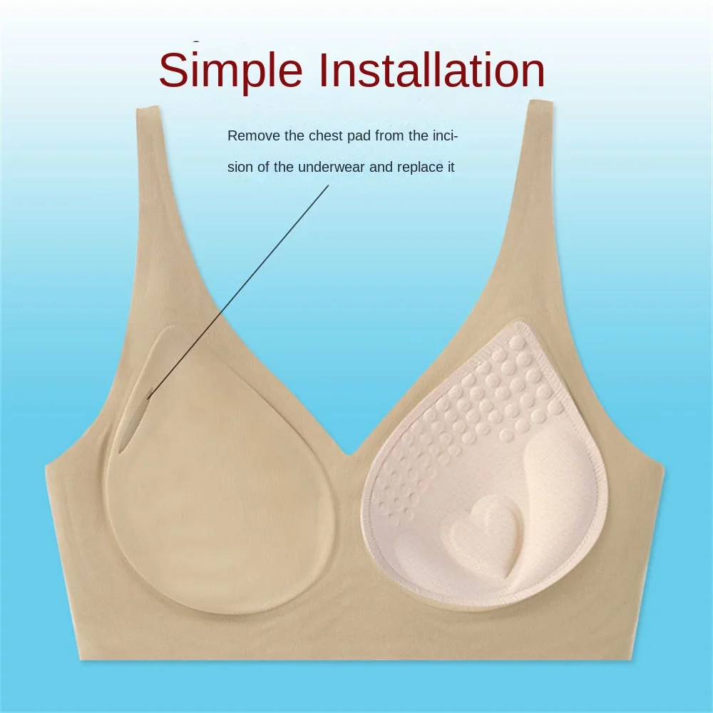 Bra Lining Swimsuit Bra Insert 3D Thicken Push Up Bra Pads Inserts Women Underwear Small Breast Lift Breathable Sponge Padded