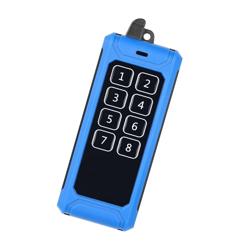 DC4.5V Hoists Remote Control 2 Key to 12 Key Build In Intelligent Management Chip for Heavy Duty Industrial Application K1KF