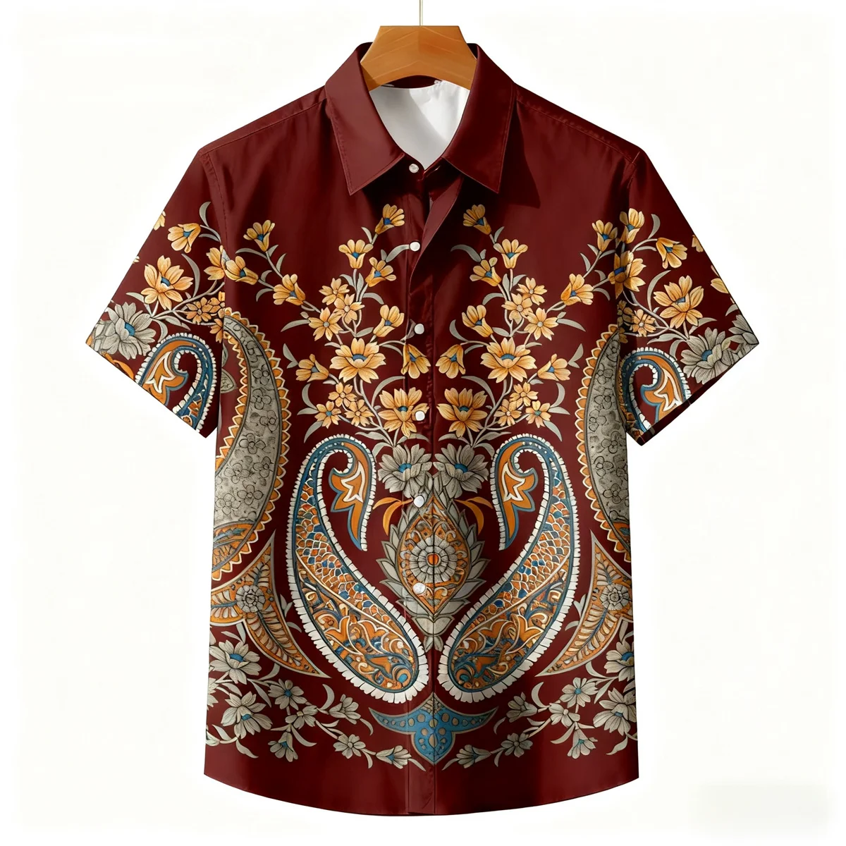 Рисунок 3 - Мужская рубашка, винтажная, этническая,