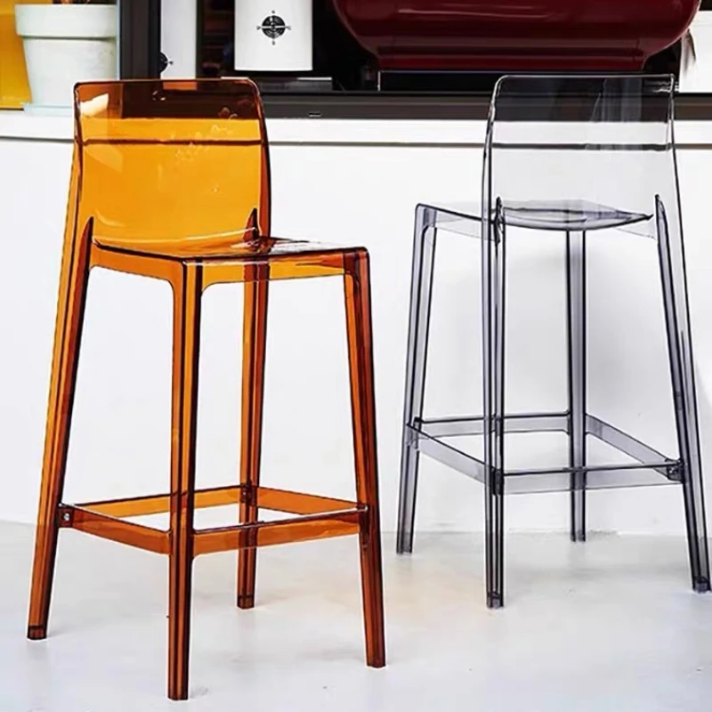 

Modern Mobile Bar Stools Accent Plastic Relax Restaurant Designer Chair Outdoor Wedding Moveis Para Casa Home Furniture BY018