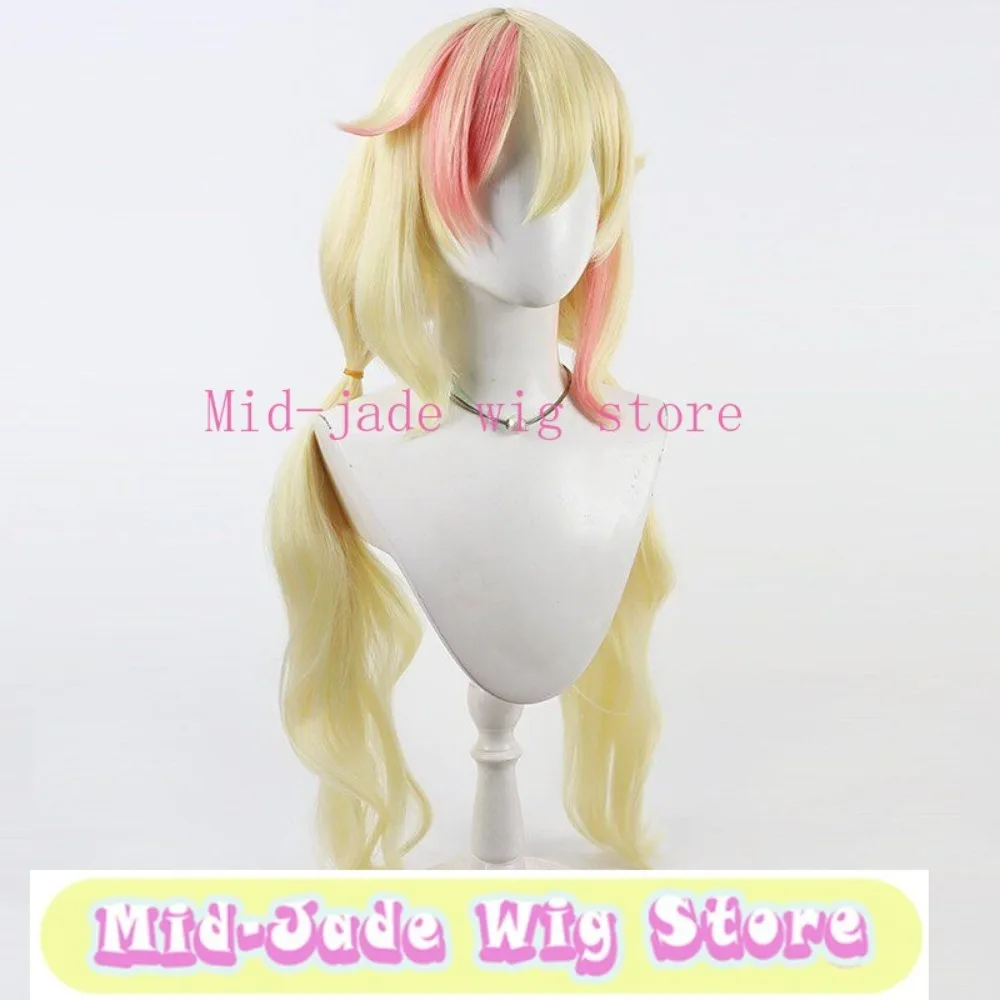 

Парик для косплея Yami, темно-желтый, кудрявый, длинный, термостойкий, из синтетического волокна, для ролевых игр, вечеринок, шоу, аксессуар для костюма