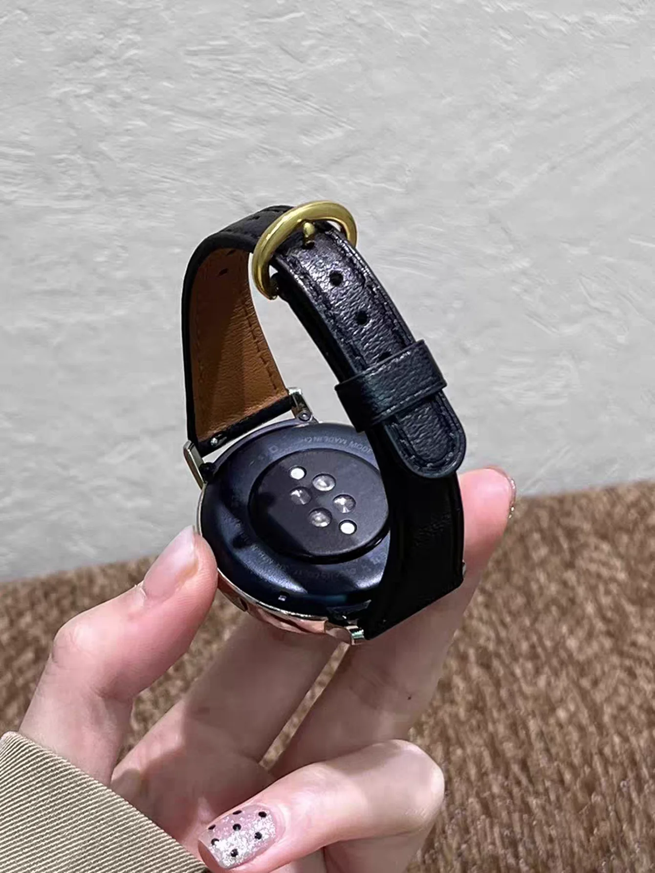 20MM 22mm 18mm 가죽 루프 밴드 삼성 갤럭시 워치 7 FE 5 프로 4 6 클래식 44mm 40mm 팔찌 화웨이용