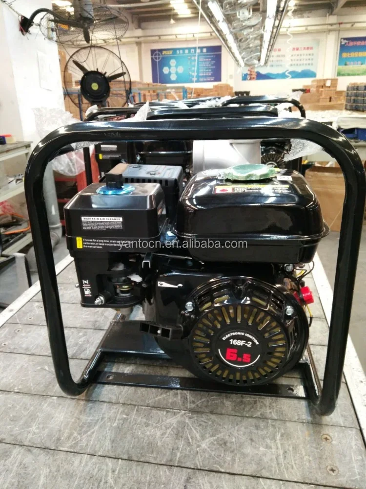 Bomba de água elétrica a gasolina WP30X de 3 polegadas e 4 tempos