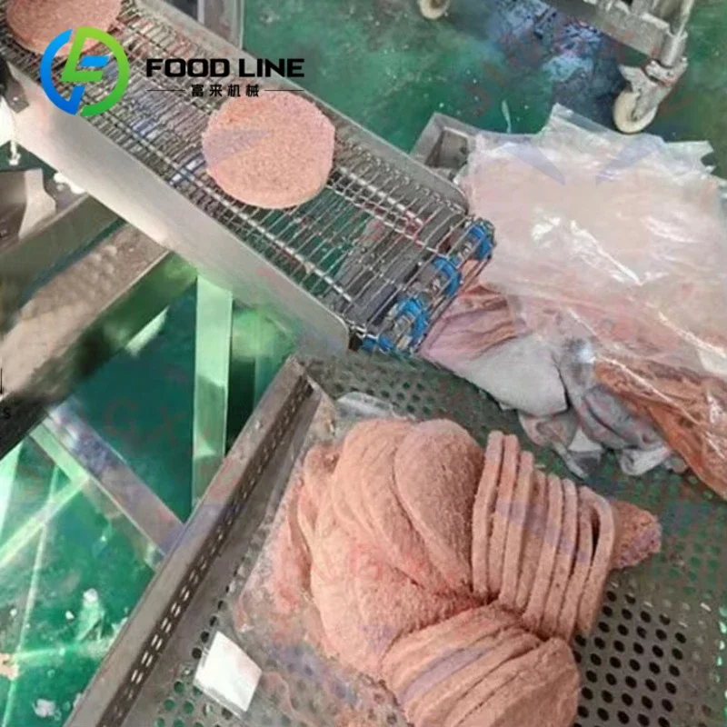 Commercial Automatic Hamburger Patty Maker Meat Forming Machine Customizable
