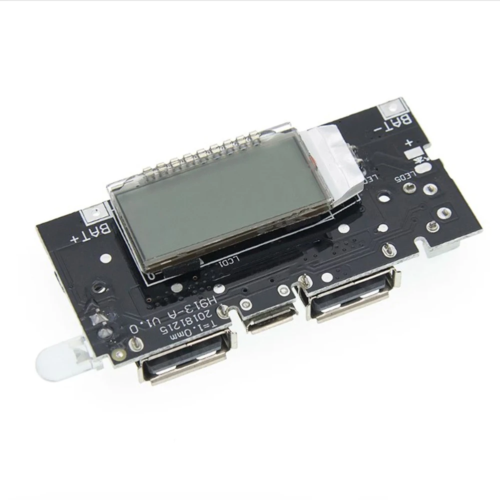 Mobile Power Bank Core PCB with Dual USB Charging Interface 5V 2.1A and 5V 1A for Integrated For Battery Pack Solutions
