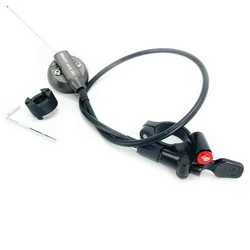 Mtb Mountain Bike Front Fork Remote Lockout Assembly Repair Parts Cartridge Remote Speed Lock Out Cable Lever 22.2mm