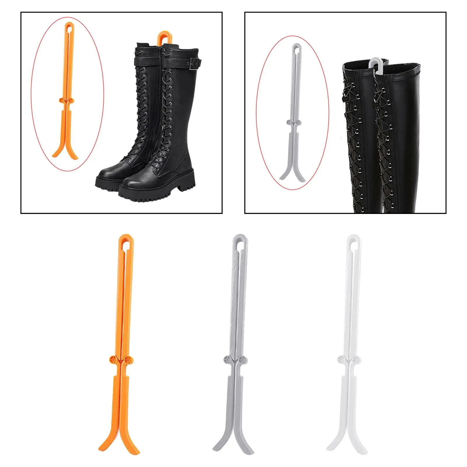 Maca Botas Longas para Mulheres, Botas Tree Shaper para Adultos