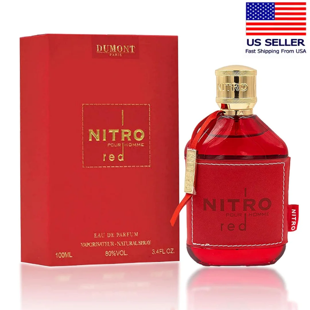 

Dumont NITRO Series - 3.4oz - Eau De Parfum - Luxury Perfume for Men - Fruit, Woody, Floral & Masculine Fragrance - Long Lasting
