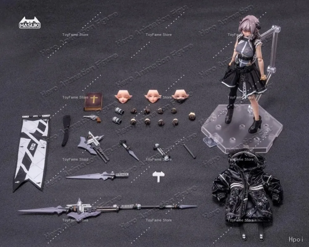 

In Stock Original HASUKI Pocket Art PA009 Succubus Nun-Flid 1/12 Movable Doll Beauty Model Collection Gift