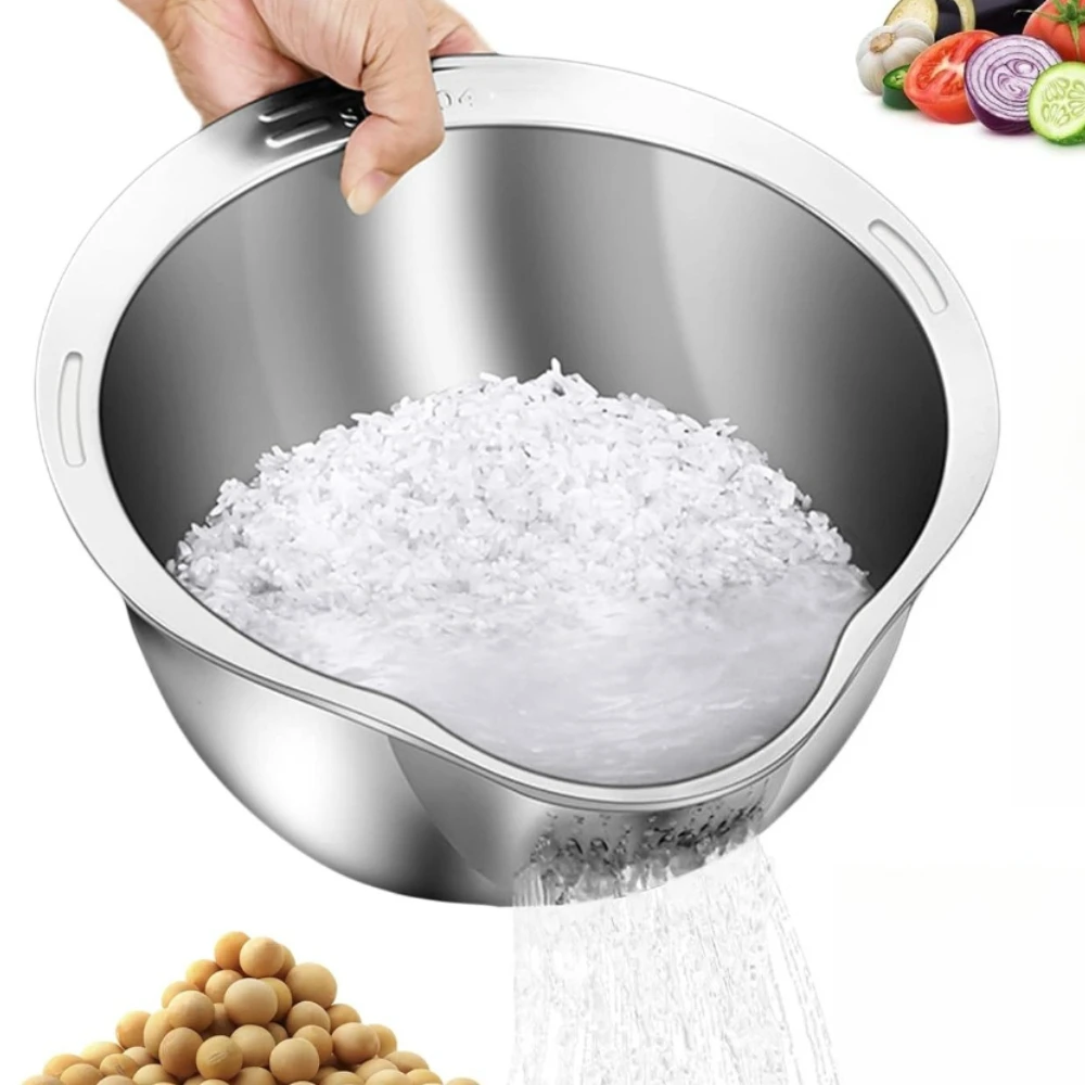 1PCS Rice Washer St…