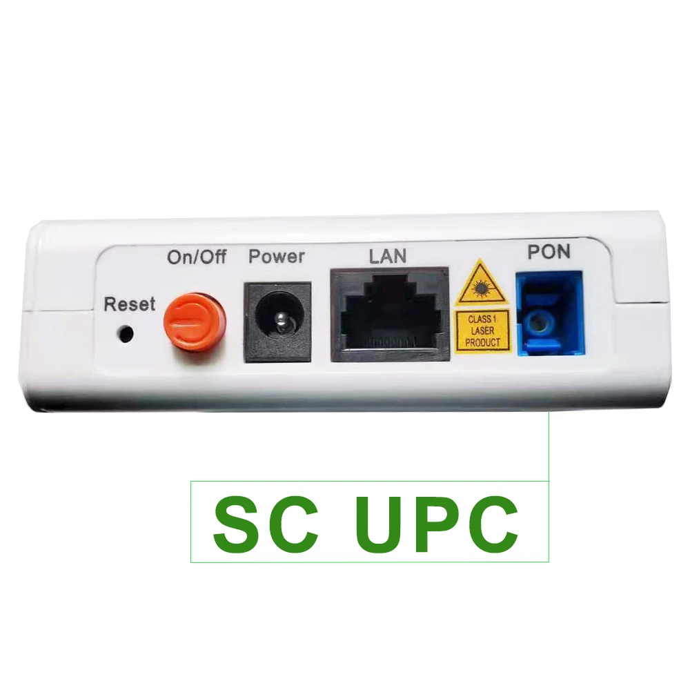 Original ZXHN F601 V6.0 GPON ONT 1GE Port 1000Mbps Optical Network Terminal APC/UPC for Broadband Internet