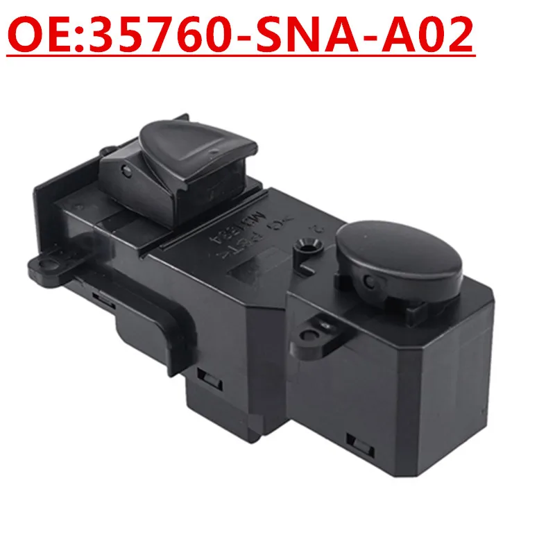 

OE: 3760-SNA-A02 Подходит для Honda Civic, правый передний переключатель подъемника стекла, переключатель управления стеклоподъемником