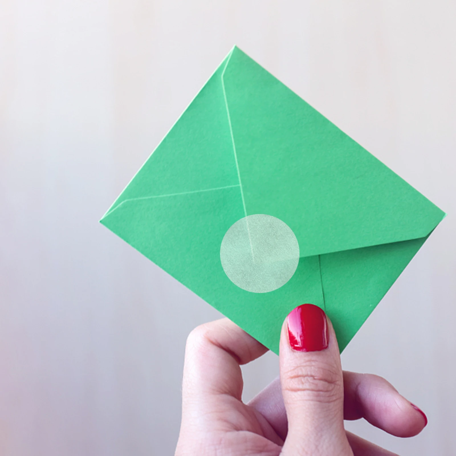 

10000pcs Round Labels Self Adhesive Stickers Transparent Packaging Sealing Stickers For Candy Bags Notebooks Retail