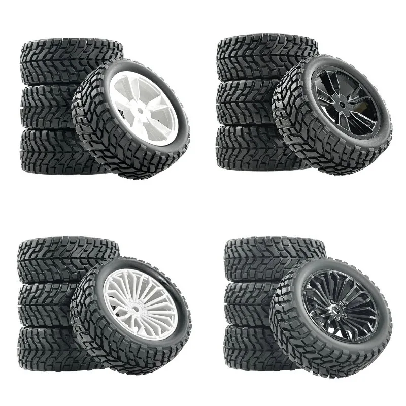 

1.9inch 75mm Off Road Buggy Tires Wheel 12mm Hex Hubs for Wltoys 144001 1/12 1/14 1/10 Scx10 Trxs Trx-4 Tamiya RC Car
