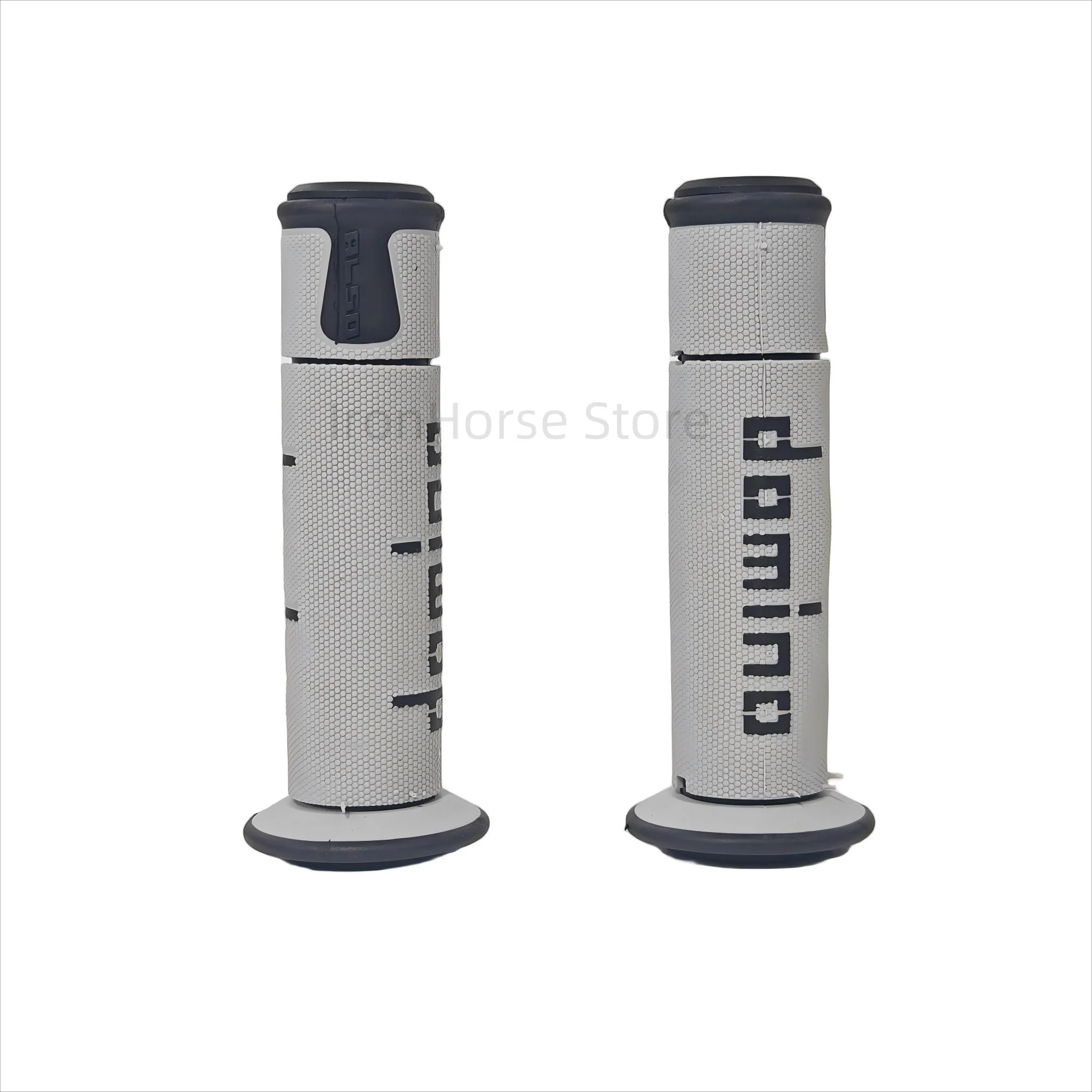 AliExpress NONE 1 Pair Motorcycle Universal Handlebars Grips, 7/8" Soft Anti-Slip Rubber for Motocross Dirt Bike ATV Scooter