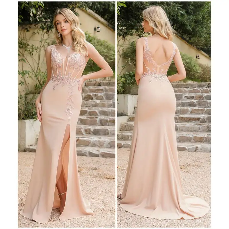 robe-de-soiree-babyonline-a-col-en-v-robe-sirene-sexy-a-fente-haute-robe-de-bal-elegante-2024-avec-appliques-et-illusion-robe-de-fete-vestido-de-fiesta