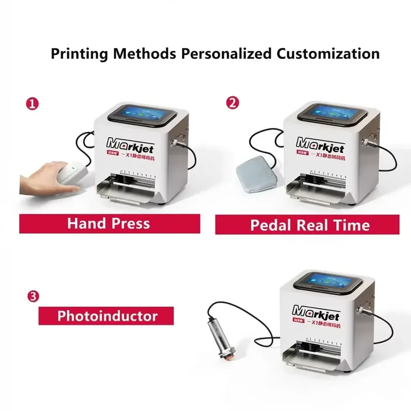 Willita Electric 12.7mm Small Desktop Static Inkjet Printer for High Productivity Printing Dates Logos Batch Numbers Portable view 2