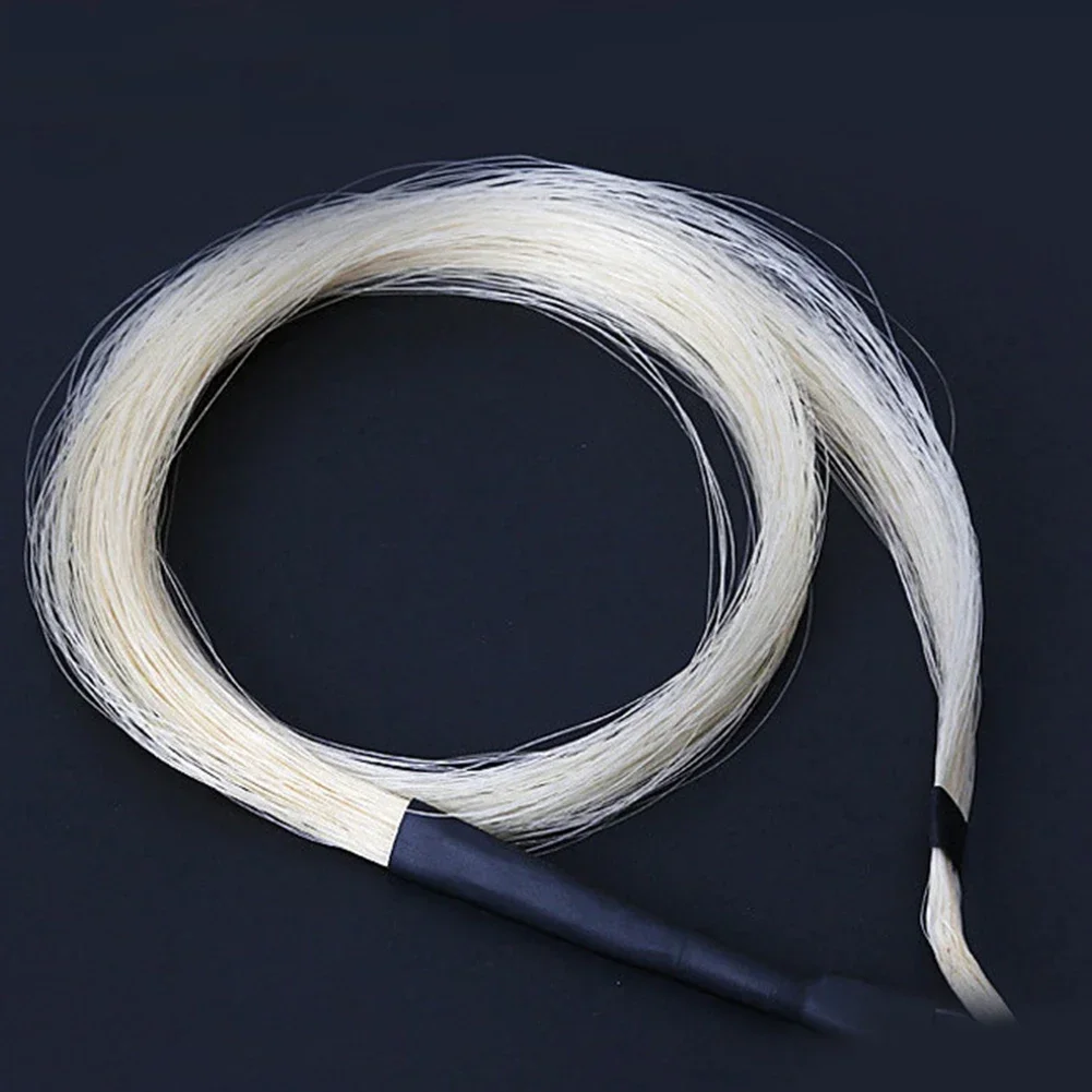 

Violin Horse Hair Accessories Erhu Mongolian Tail Parts String Musical Tail Viola Universal Durable High Quality