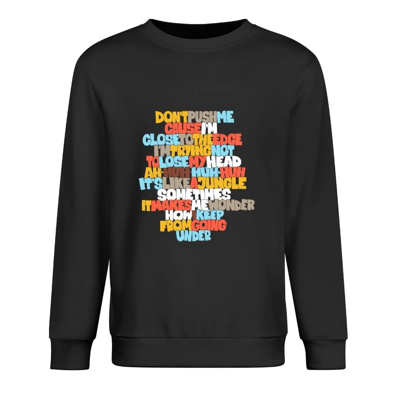 

Unleash the Message: Grandmaster Flash Tribute Design with Wildstyle Block Letters Pullover autumn new in hoodies & sweat-shirt
