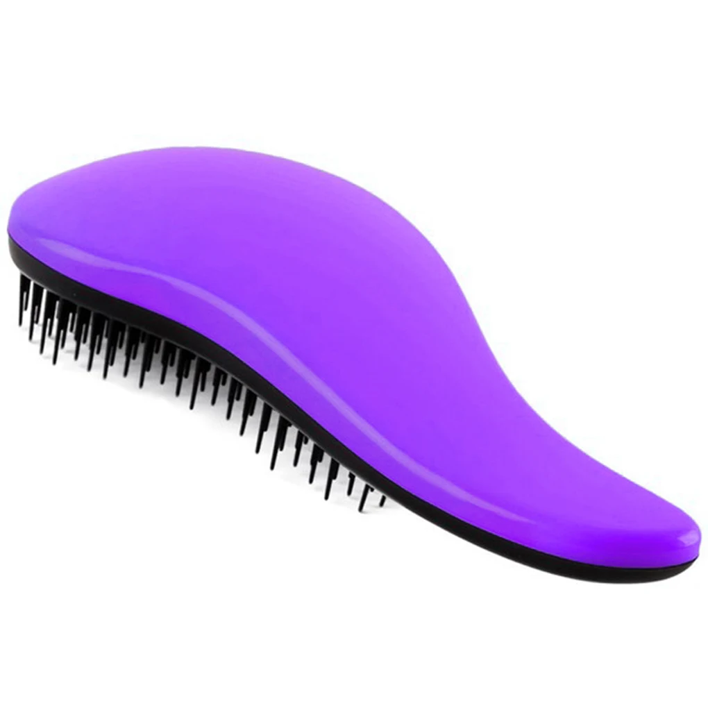 Women Girls Anti-static Plastic Comb Brush Portable Home Hair Beauty Comb Brush