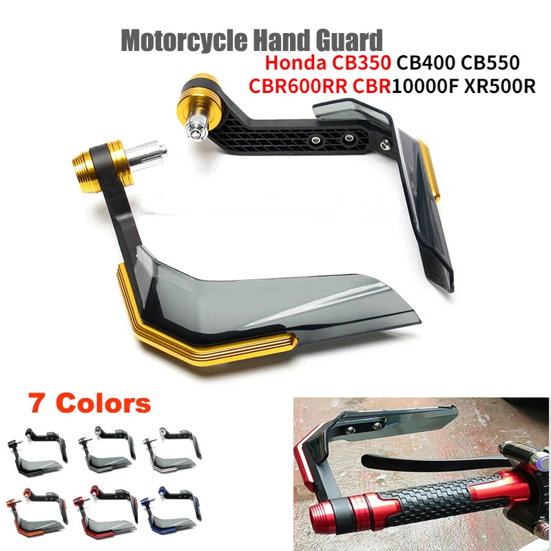 

For Honda CB350 CB400 CB550 CBR600RR CBR10000F XR500R Windproof Handguard Hand Guards Shield Windshield Modified Protective Gear