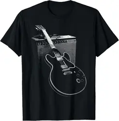 Legendary Blues Guitar and Amp T Shirt Music Gifts Unisex Summer Soft Tops Custom Printed Graphic Shirts Camisetas
