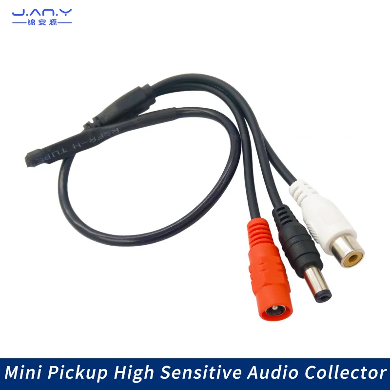 Mini Pickup High Fidelity Monitoring Linear Sound Collector with IC Pickup Microphone High Sensitive Audio Collector