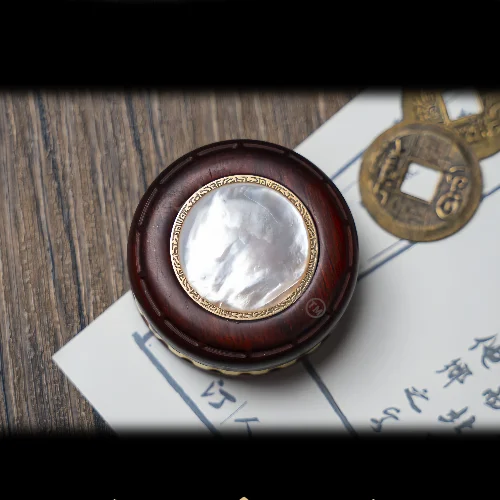 YueXiang EDC YueXiang-moneda magnética de palisandro birmano para adultos, juguete para aliviar el estrés, aparatos para aliviar el estrés en la oficina, juguetes para la ansiedad