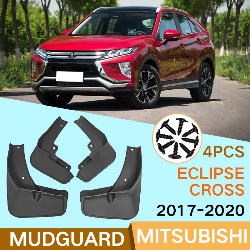 

Mud Flaps for Mitsubishi Eclipse Cross 2018 2019 2020 Splash Guards Fender MudFlaps Front Rear Mudguards Car Accessories