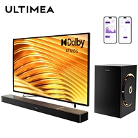 ULTIMEA 360W 3.1.2ch Sound Bar with Dolby Atmos, Surround Sound System for TV with 6.5\