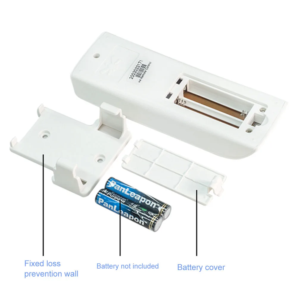 Lüfterlichter, Handset-Licht, Fernbedienung, 136 x 50 x 18 mm, Terminfunktion, PC, weiß und schwarz, Windgeschwindigkeitseinstellung, präzise