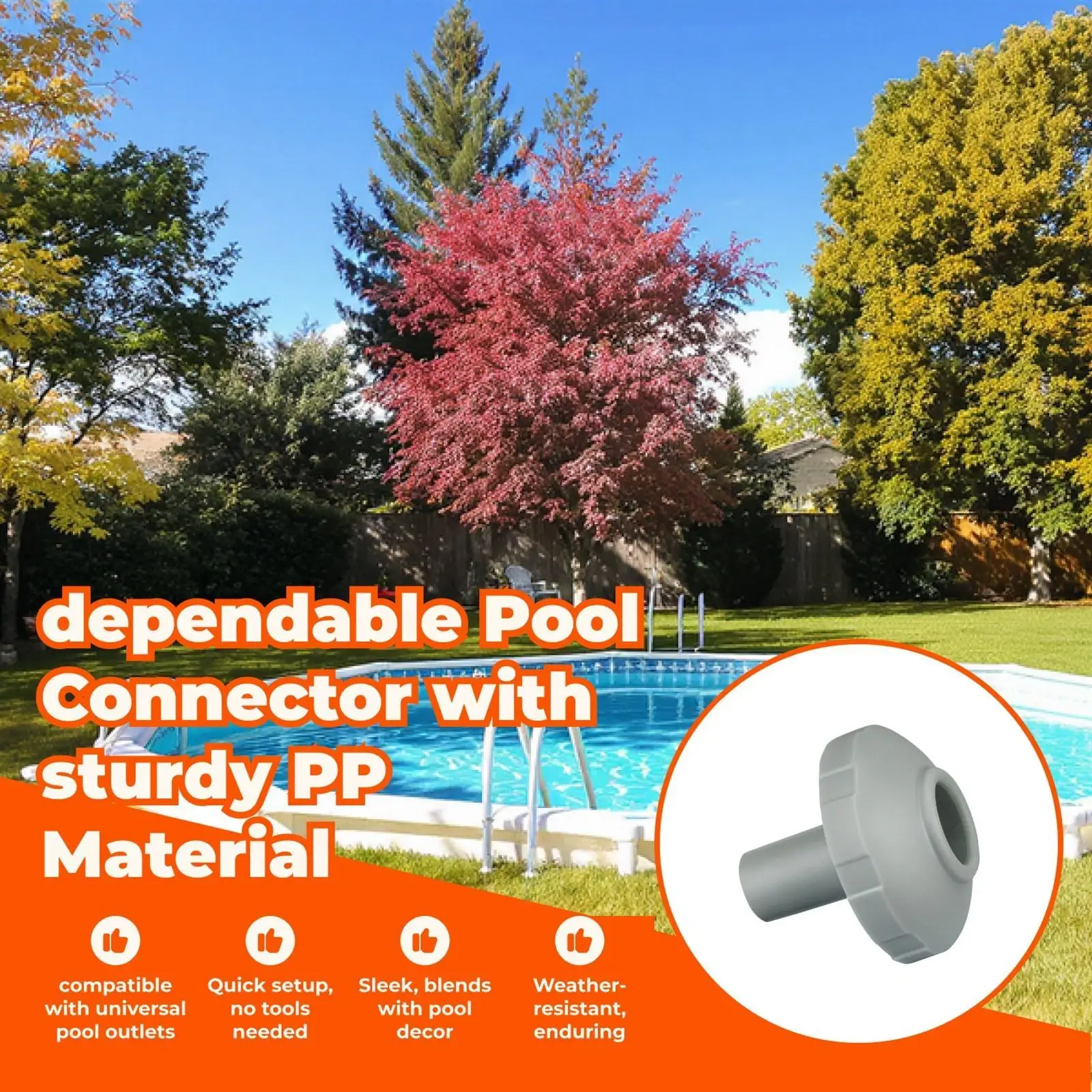 

4xPool Inlet Nozzle — сменные аксессуары, подходящие для фильтров с отверстиями 1,25 мм.