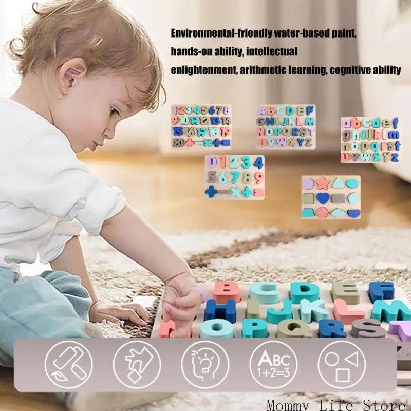 Brinquedo quebra-cabeça correspondência forma desenvolvimento para criança educação infantil e jogo atividade