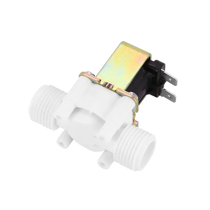 N96R Dc12v N/C Normally Closed Water Solenoid Valve G1/2-Inch Plastic Electrical Solenoid Valve For Water Dispenser