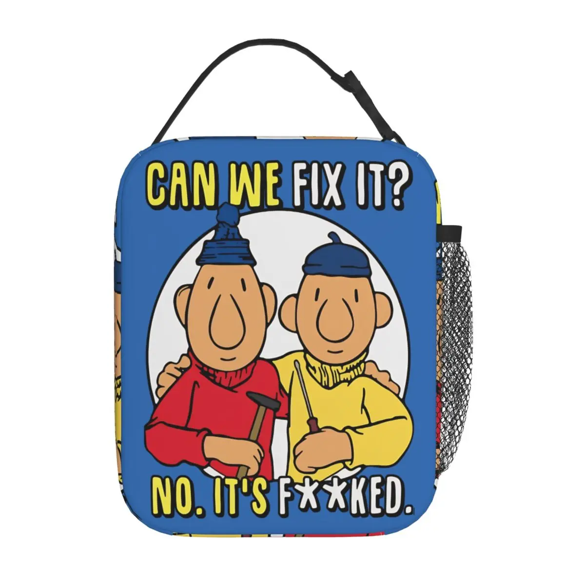 Pat And Mat Can We Fix It Insulated Lunch Bags Thermal Bag  Lunch Container Leakproof Tote Lunch Box Food Bag Work Travel