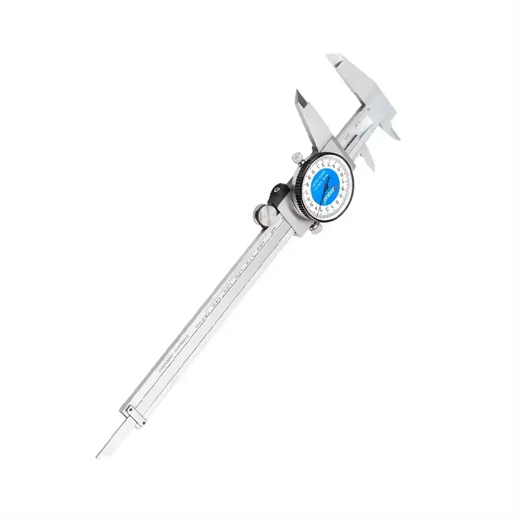 

Dasqua Stainless Steel 4 Usages 0-100mm 0-150mm 0-300mm Calibradores Dial Caliper Vernier Shock-proof Gearing