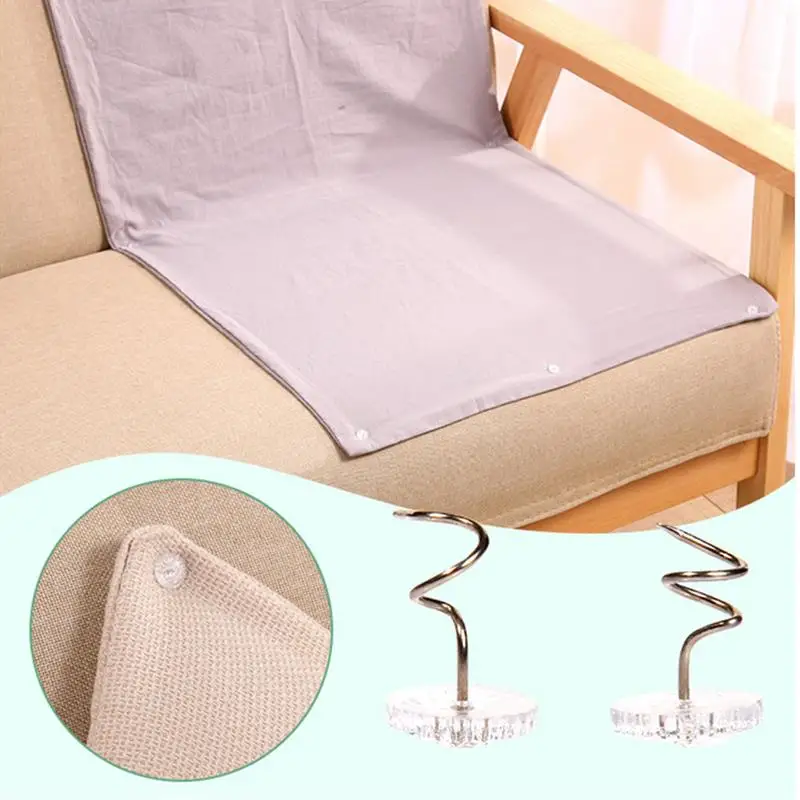 Épingles de canapé rotatives et réparatrices torsadées, couette avec partenaires, draps de lit, structure anti-ald, N64, 50 pièces par boîte