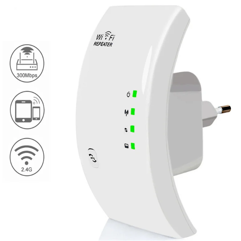 Wireless Wifi Repeater Wifi Range Extender 300Mbps Network Wi fi Amplifier Signal Booster Repetidor Wifi Access Point