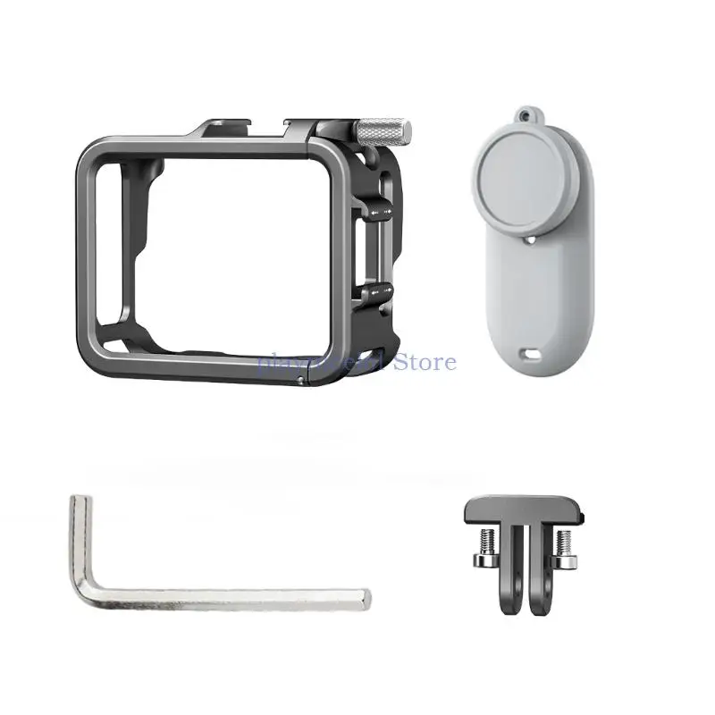 

Metal Housing for GO 3S Camera Cage Ensures Unhindered Screen Access with Versatiled Mounting Option