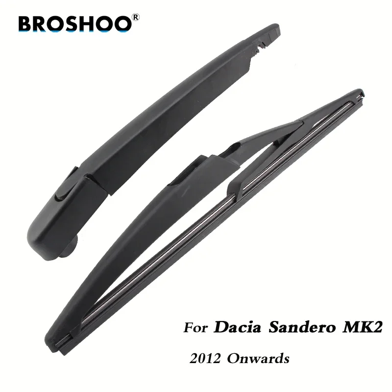 

BROSHOO Car Rear Wiper Blades Back Windscreen Wiper Arm For Dacia Sandero MK2 Hatchback (2012-)290mm,Windshield Auto Accessories