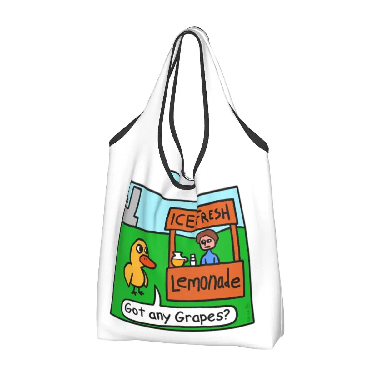 

Портативная сумка-тоут Got Any Grapes, многоразовая сумка для покупок, продуктовая сумка, сумка на плечо