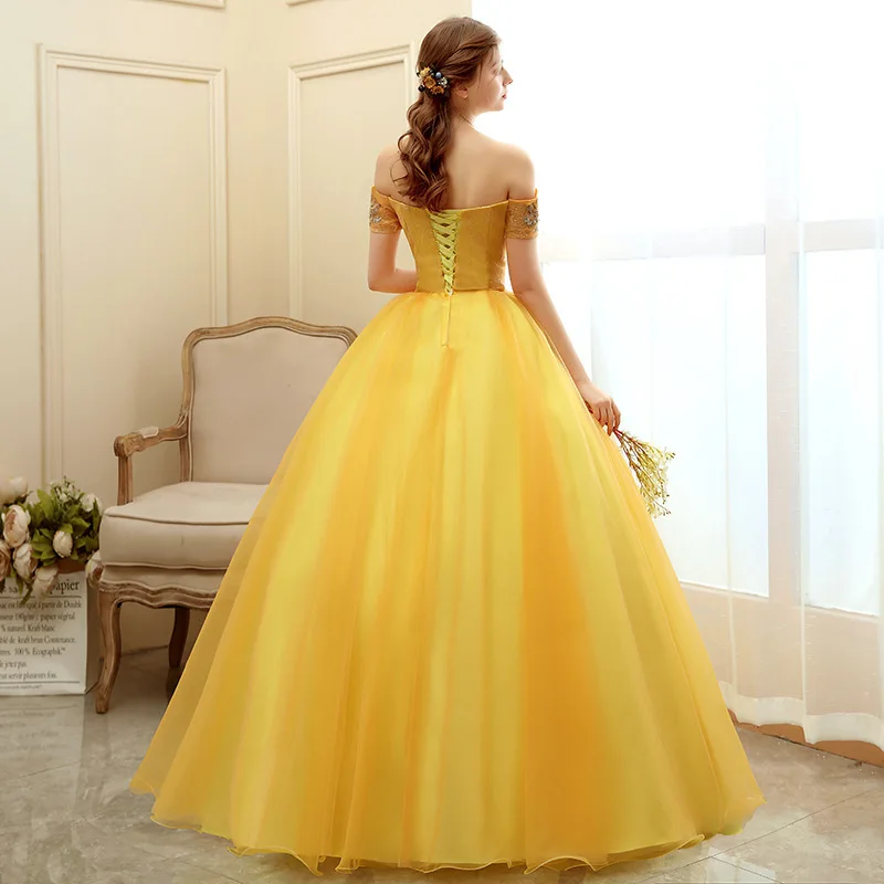 New Fashionable Strapless Vocal Art Exam, Beautiful Voice Performance, Fluffy Skirt, Stage Host, Annual Meeting, Evening Gown