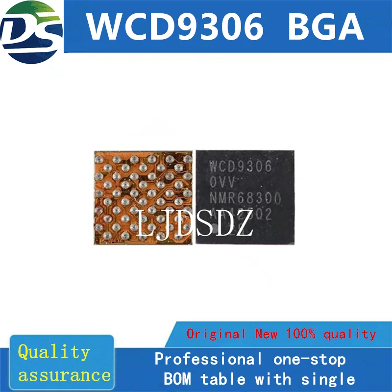 2 PÇS/LOTE  WCD9306  BGA   NEW  IN  STOCK